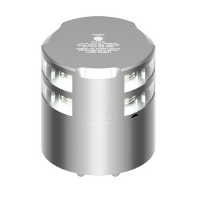 Lopolight 360&deg; Double-Stacked 3nm Masthead Light - Silver Anodized