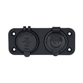 Bluewater Round Dual USB/USB-C Charger